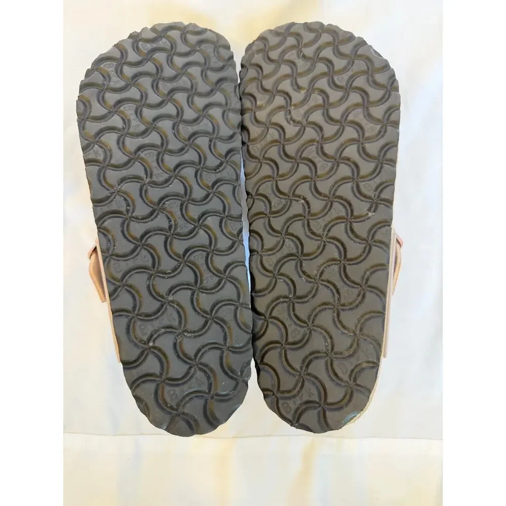 NWOT Birkenstock Gizeh Birko Flor Metallic Copper Rose Gold Thong Sandals, 41 M - Picture 5 of 5